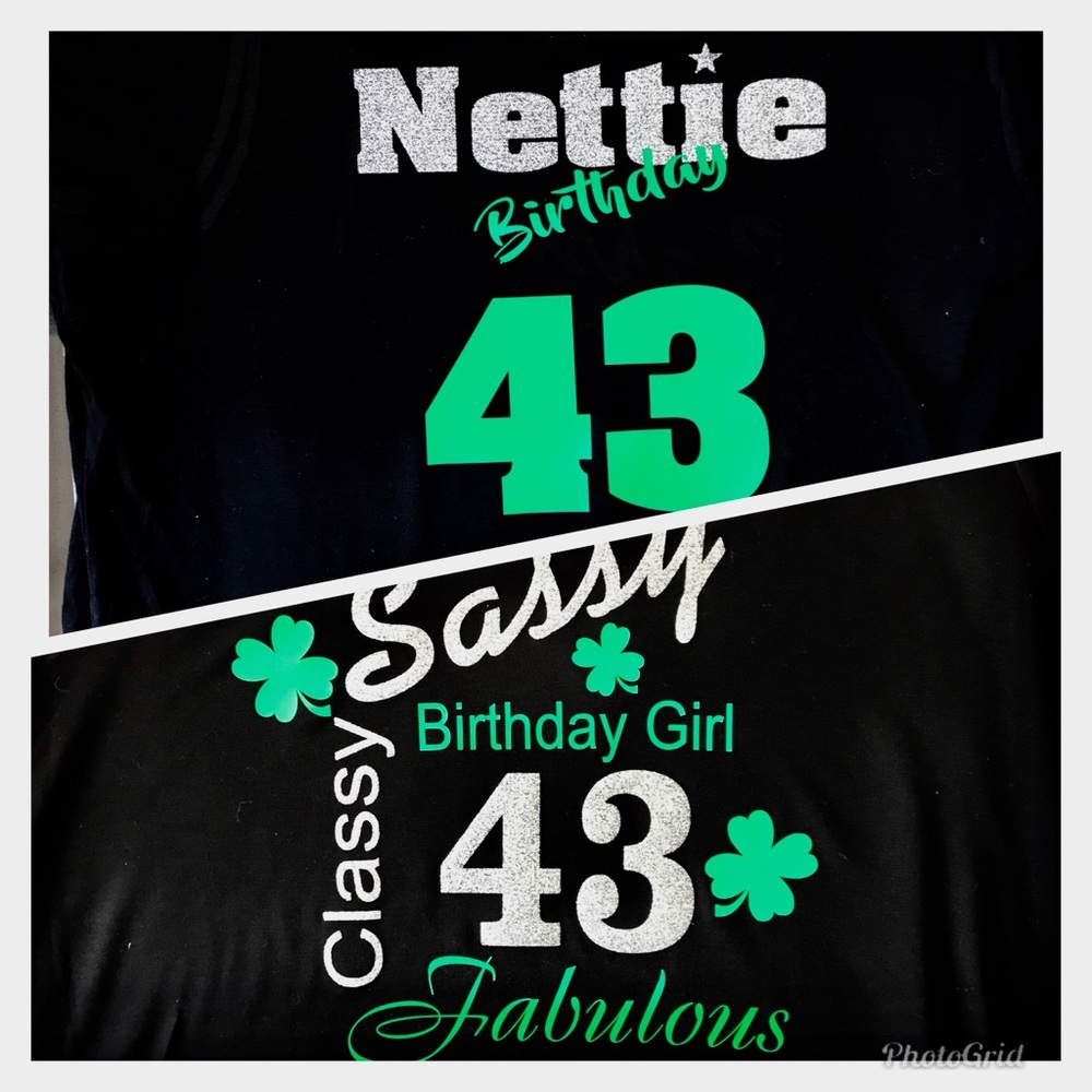 Custom made T-shirts